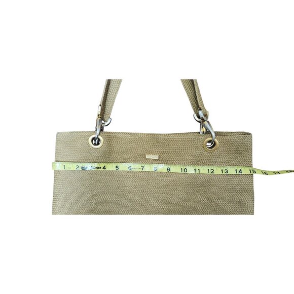 Eric Javits “Squishee” Tan Woven Tote Bag - Picture 10 of 14